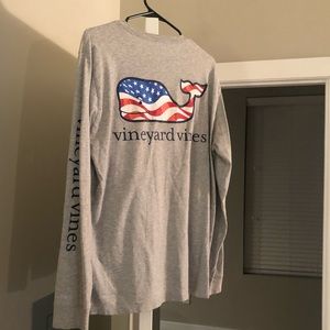 Vineyard Vines USA Long Sleeve T-Shirt